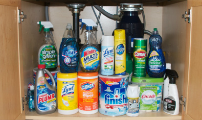 harmful cleaning products
